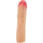 PRETTY LOVE - DEREK PENISHÜLLE MIT 7,6 CM VERLÄNGERUNG FLEISCH