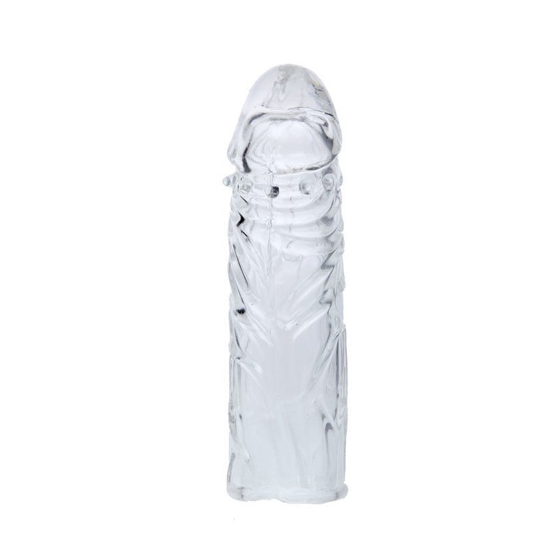 BAILE - PINK STIMULATING SILICONE PENIS COVER 13 CM BAILE - PINK STIMULATING SILICONE PENIS COVER 13 CM