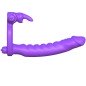 FANTASY C-RINGZ - SILICONE DOUBLE VIBRATOR RABBIT FANTASY C-RINGZ - SILICONE DOUBLE VIBRATOR RABBIT