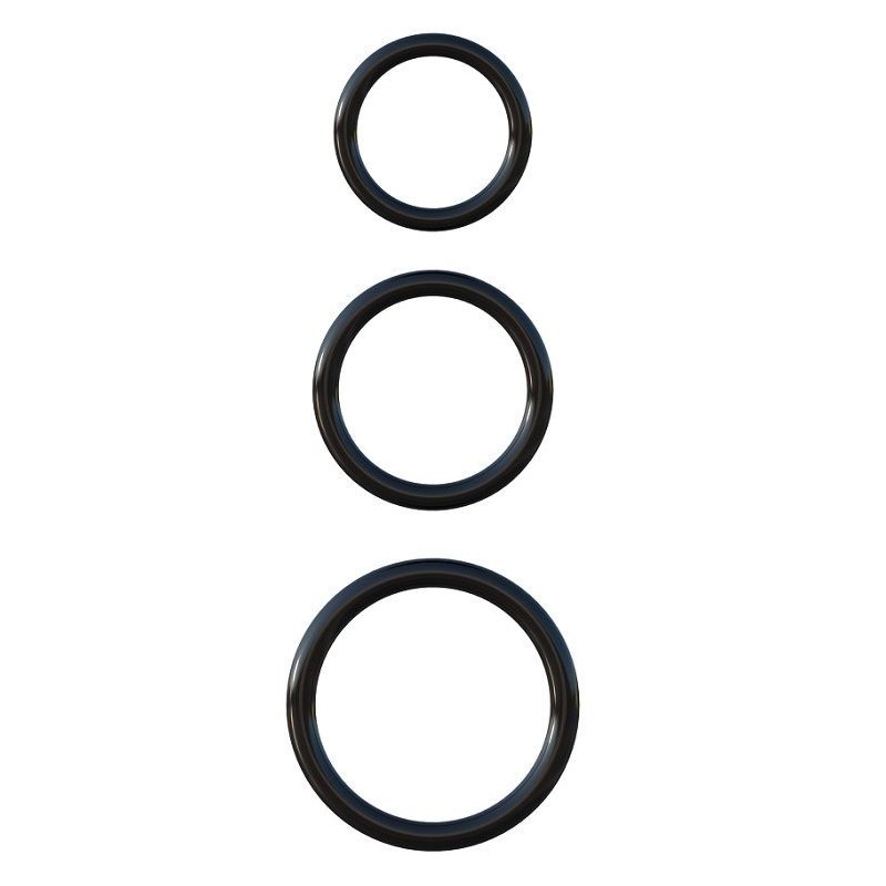 FANTASY C-RINGZ - SILICONE 3 RING STAMINA SET FANTASY C-RINGZ - SILICONE 3 RING STAMINA SET