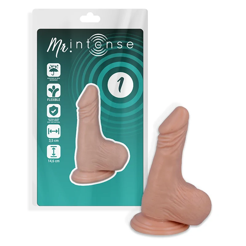 MR INTENSE - 1 PÉNIS RÉALISTE 14.6 CM -O- 3.5 CM MR INTENSE - 1 PÉNIS RÉALISTE 14.6 CM -O- 3.5 CM