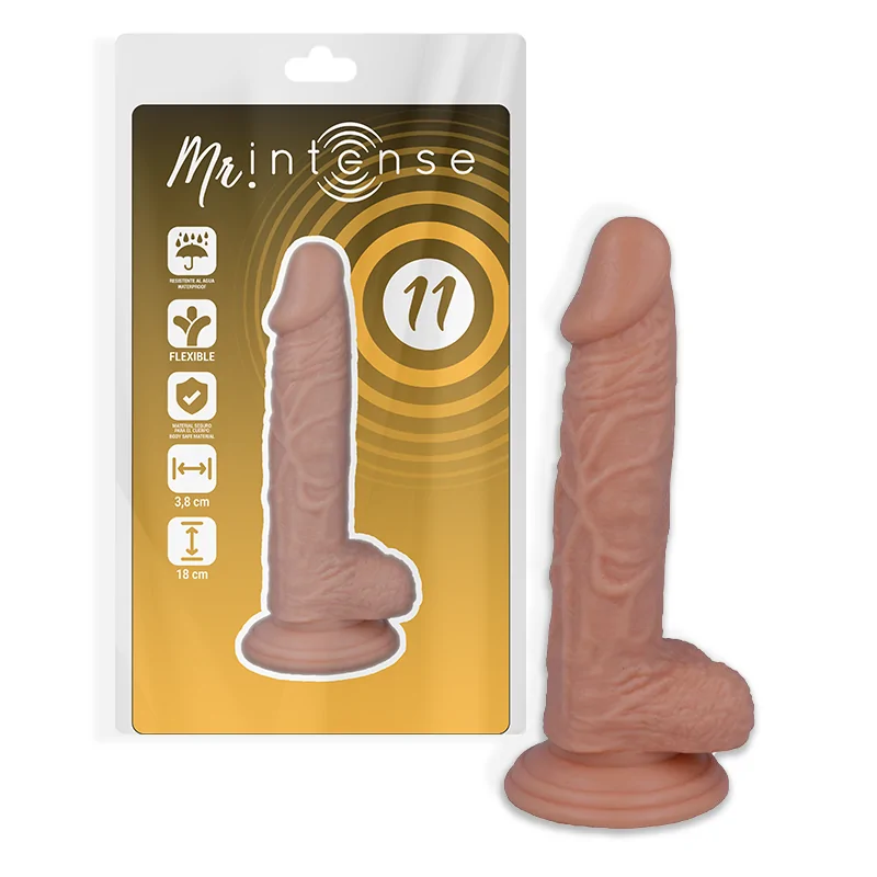 MR INTENSE - 11 PÉNIS RÉALISTE 18 CM -O- 3.8 CM MR INTENSE - 11 PÉNIS RÉALISTE 18 CM -O- 3.8 CM
