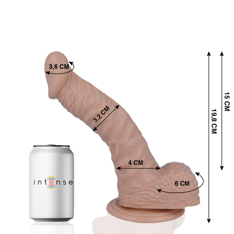 MR INTENSE - 18 REALISTIC COCK 19.8 CM -O- 3.2 CM MR INTENSE - 18 REALISTIC COCK 19.8 CM -O- 3.2 CM