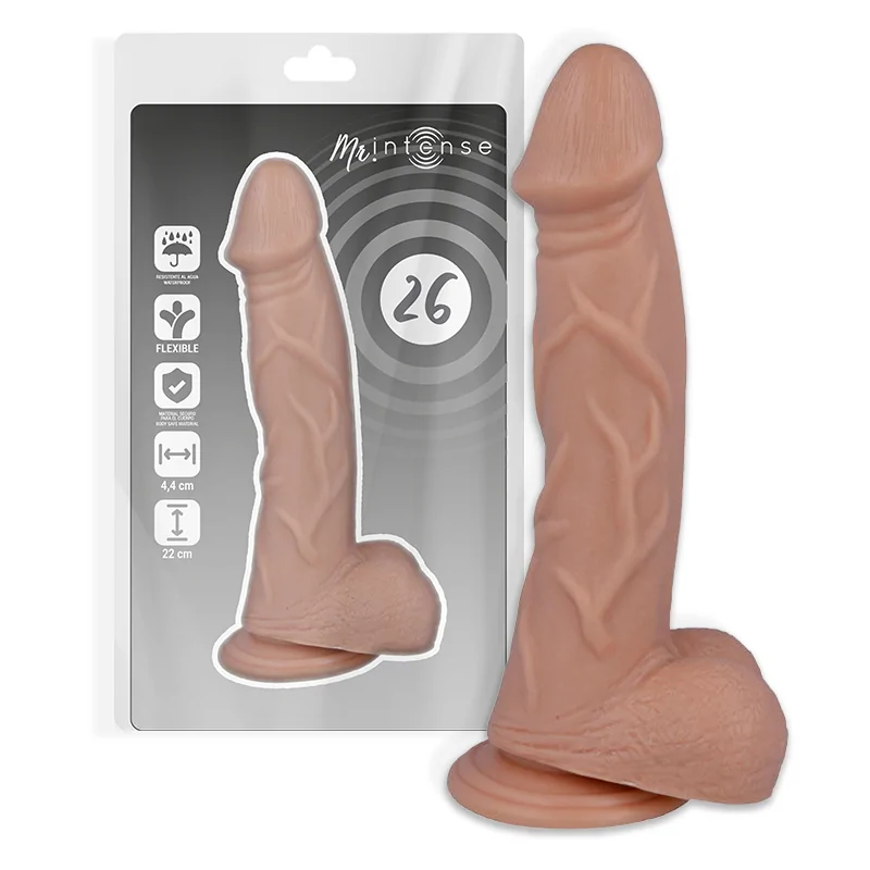 MR INTENSE - 26 PÉNIS RÉALISTE 22 CM -O- 4.4 CM MR INTENSE - 26 PÉNIS RÉALISTE 22 CM -O- 4.4 CM
