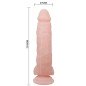 BAILE - GODE NATUREL SUPER RÉALISTE 21.5 CM BAILE - GODE NATUREL SUPER RÉALISTE 21.5 CM
