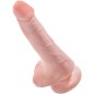 KING COCK - PÉNIS RÉALISTE AVEC BOULES 13.5 CM LÉGÈRES KING COCK - PÉNIS RÉALISTE AVEC BOULES 13.5 CM LÉGÈRES
