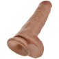 KING COCK - REALISTIC PENIS WITH BALLS 22.6 CM CARAMEL KING COCK - REALISTIC PENIS WITH BALLS 22.6 CM CARAMEL