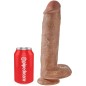 KING COCK - REALISTIC PENIS WITH BALLS 22.6 CM CARAMEL KING COCK - REALISTIC PENIS WITH BALLS 22.6 CM CARAMEL