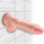 KING COCK - REALISTIC PENIS WITH BALLS 19.4 CM LIGHT KING COCK - REALISTIC PENIS WITH BALLS 19.4 CM LIGHT
