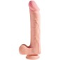 KING COCK - REALISTIC PENIS WITH BALLS 3D 24.8 CM LIGHT KING COCK - REALISTIC PENIS WITH BALLS 3D 24.8 CM LIGHT