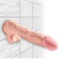 KING COCK - REALISTIC PENIS WITH BALLS 3D 24.8 CM LIGHT KING COCK - REALISTIC PENIS WITH BALLS 3D 24.8 CM LIGHT
