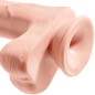 KING COCK - REALISTIC PENIS WITH BALLS 3D 24.8 CM LIGHT KING COCK - REALISTIC PENIS WITH BALLS 3D 24.8 CM LIGHT
