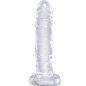 KING COCK - CLEAR PÉNIS RÉALISTE 15.5 CM TRANSPARENT KING COCK - CLEAR PÉNIS RÉALISTE 15.5 CM TRANSPARENT