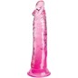 KING COCK - CLEAR REALISTIC PENIS 19.7 CM PINK KING COCK - CLEAR REALISTIC PENIS 19.7 CM PINK