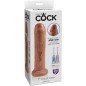 KING COCK - PÉNIS RÉALISTE NON COUPÉ 17.8 CM CARAMEL KING COCK - PÉNIS RÉALISTE NON COUPÉ 17.8 CM CARAMEL