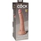 KING COCK - ELITE REALISTIC SILICONE DILDO 17.8 CM KING COCK - ELITE REALISTIC SILICONE DILDO 17.8 CM