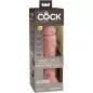 KING COCK - ELITE DILDO REALISTICO VIBRANTE E SILICONE 20.3 CM KING COCK - ELITE DILDO REALISTICO VIBRANTE E SILICONE 20.3 CM