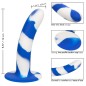 CALEXOTICS - ADMIRAL SWIRL DILDO FLEXIBEL CALEXOTICS - ADMIRAL SWIRL DILDO FLEXIBEL