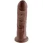 KING COCK - 8 DILDO BROWN 20.3 CM KING COCK - 8 DILDO BROWN 20.3 CM