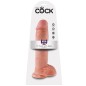KING COCK - 11 DILDO CARNE CON SFERE 28 CM KING COCK - 11 DILDO CARNE CON SFERE 28 CM