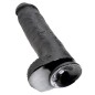 KING COCK - 11 DILDO NERO CON SFERE 28 CM KING COCK - 11 DILDO NERO CON SFERE 28 CM