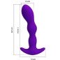 PRETTY LOVE - MASSAGER ANAL 12 MODES DE VIBRATION LILAS PRETTY LOVE - MASSAGER ANAL 12 MODES DE VIBRATION LILAS
