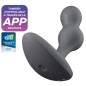 SATISFYER DEEP DIVER VIBRATING PLUG APP - GREY SATISFYER DEEP DIVER VIBRATING PLUG APP - GREY