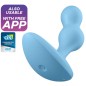 SATISFYER DEEP DIVER VIBRATING PLUG APP - GREY SATISFYER DEEP DIVER VIBRATING PLUG APP - GREY