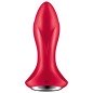 SATISFYER ROTATOR PLUG 1+ VIBRATING PLUG APP - RED SATISFYER ROTATOR PLUG 1+ VIBRATING PLUG APP - RED