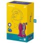 SATISFYER ROTATOR PLUG 2+ VIBRATING PLUG APP - RED SATISFYER ROTATOR PLUG 2+ VIBRATING PLUG APP - RED