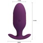 PRETTY LOVE - PLUG ANALE CONTROLLATO DA APP JEFFERSON VIOLA PRETTY LOVE - PLUG ANALE CONTROLLATO DA APP JEFFERSON VIOLA