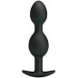 PRETTY LOVE - SILIKON ANALKUGELN 12.5 CM SCHWARZ PRETTY LOVE - SILIKON ANALKUGELN 12.5 CM SCHWARZ