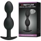 PRETTY LOVE - SILIKON ANALKUGELN 12.5 CM SCHWARZ PRETTY LOVE - SILIKON ANALKUGELN 12.5 CM SCHWARZ