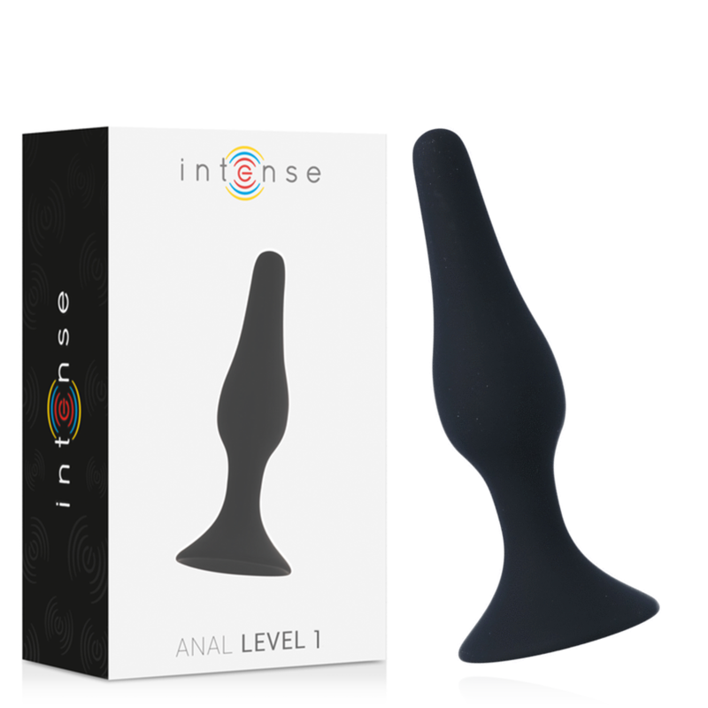 INTENSE - ANAL LEVEL 1 10.5CM BLACK INTENSE - ANAL LEVEL 1 10.5CM BLACK