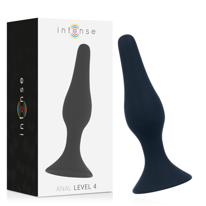 INTENSE - ANAL NIVEAU 4 15,5CM NOIR INTENSE - ANAL NIVEAU 4 15,5CM NOIR