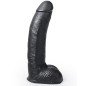 HUNG SYSTEM - GODE RÉALISTE COULEUR NOIR GEORGE 22 CM HUNG SYSTEM - GODE RÉALISTE COULEUR NOIR GEORGE 22 CM