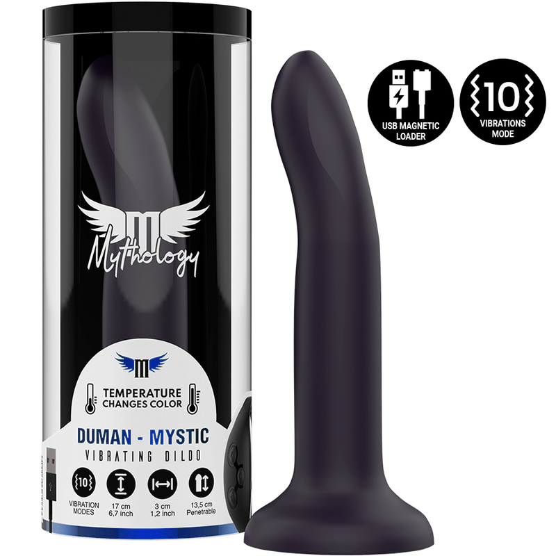 MYTHOLOGY - DUMAN MYSTIC DILDO M - VIBRATOR KOMPATIBEL MIT WATCHME WIRELESS TECHNOLOGY MYTHOLOGY - DUMAN MYSTIC DILDO M - VIBRATOR KOMPATIBEL MIT WATCHME WIRELESS TECHNOLOGY