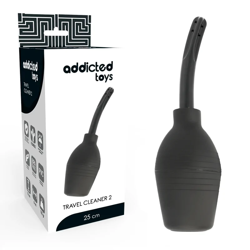 ADDICTED TOYS - GIOCATTOLI SQUEEZE CLEAN NERO ADDICTED TOYS - GIOCATTOLI SQUEEZE CLEAN NERO