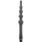 ALL BLACK - BEADED SHOWER ANAL SILICONE 27 CM ALL BLACK - BEADED SHOWER ANAL SILICONE 27 CM