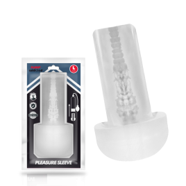 PUMP ADDICTED - PLEASURE SLEEVE MASTUBADOR SIZE L