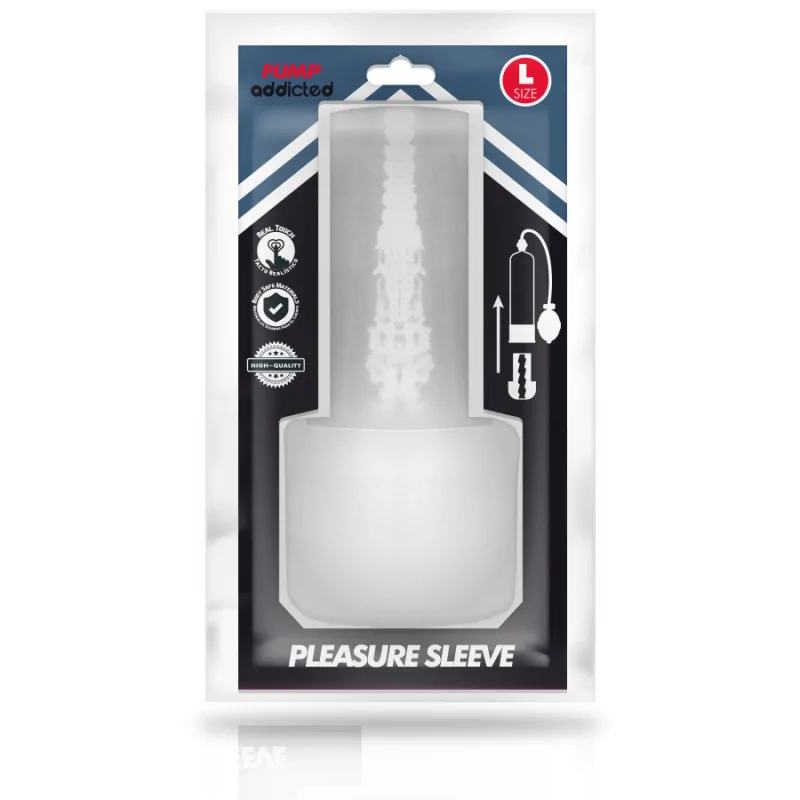 PUMP ADDICTED - PLEASURE SLEEVE MASTAUBADOR GRÖSSE L