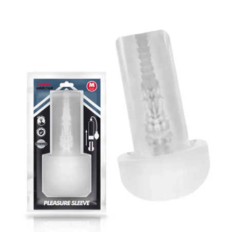 PUMP ADDICTED - PLEASURE SLEEVE MASTABADOR GRÖSSE M