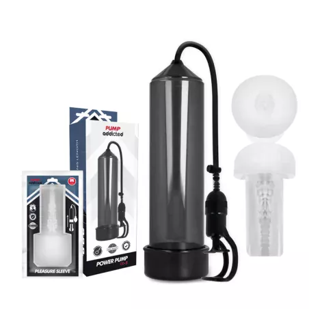 PUMP ADDICTED - RX5 BLACK WITH MASTURBATOR
