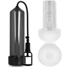 ACCRO À LA POMPE - RX7 NOIRE AVEC MASTURBATEUR