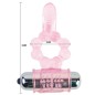 BAILE - SILICONE RING 10 TONGUE RHYTHMS WITH PINK VIBRATION BAILE - SILICONE RING 10 TONGUE RHYTHMS WITH PINK VIBRATION
