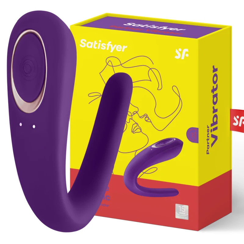 SATISFYER - PARTNER TOY VIBRATOR STIMULANT LES DEUX PARTENAIRES SATISFYER - PARTNER TOY VIBRATOR STIMULANT LES DEUX PARTENAIRES