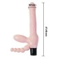 BAILE - HARNAIS SANS CORDE TPR AVEC VIBRATION ET STIMULATION ANAL 25.4 CM BAILE - HARNAIS SANS CORDE TPR AVEC VIBRATION ET STIMULATION ANAL 25.4 CM