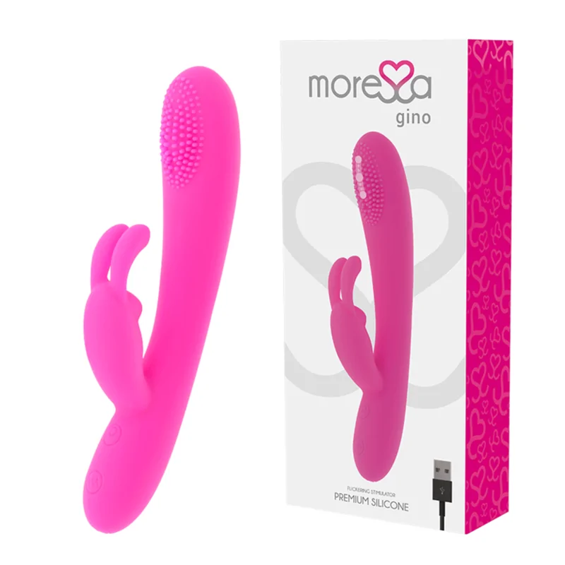 MORESSA - GINO PREMIUM SILICONE RECHARGEABLE MORESSA - GINO PREMIUM SILICONE RECHARGEABLE