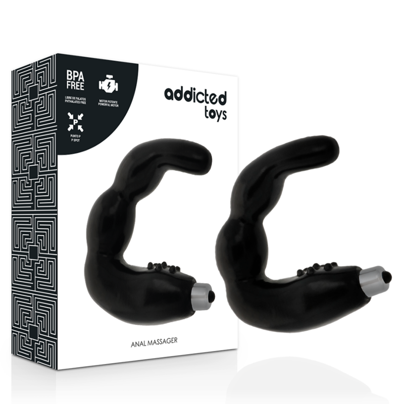 ADDICTED TOYS - PROSTATA ANAL MASSAGER VIBRATION ADDICTED TOYS - PROSTATA ANAL MASSAGER VIBRATION