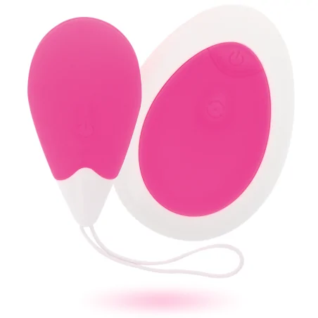 INTENSE - VIBRATEUR JAN EGG TÉLÉCOMMANDE ROSE
